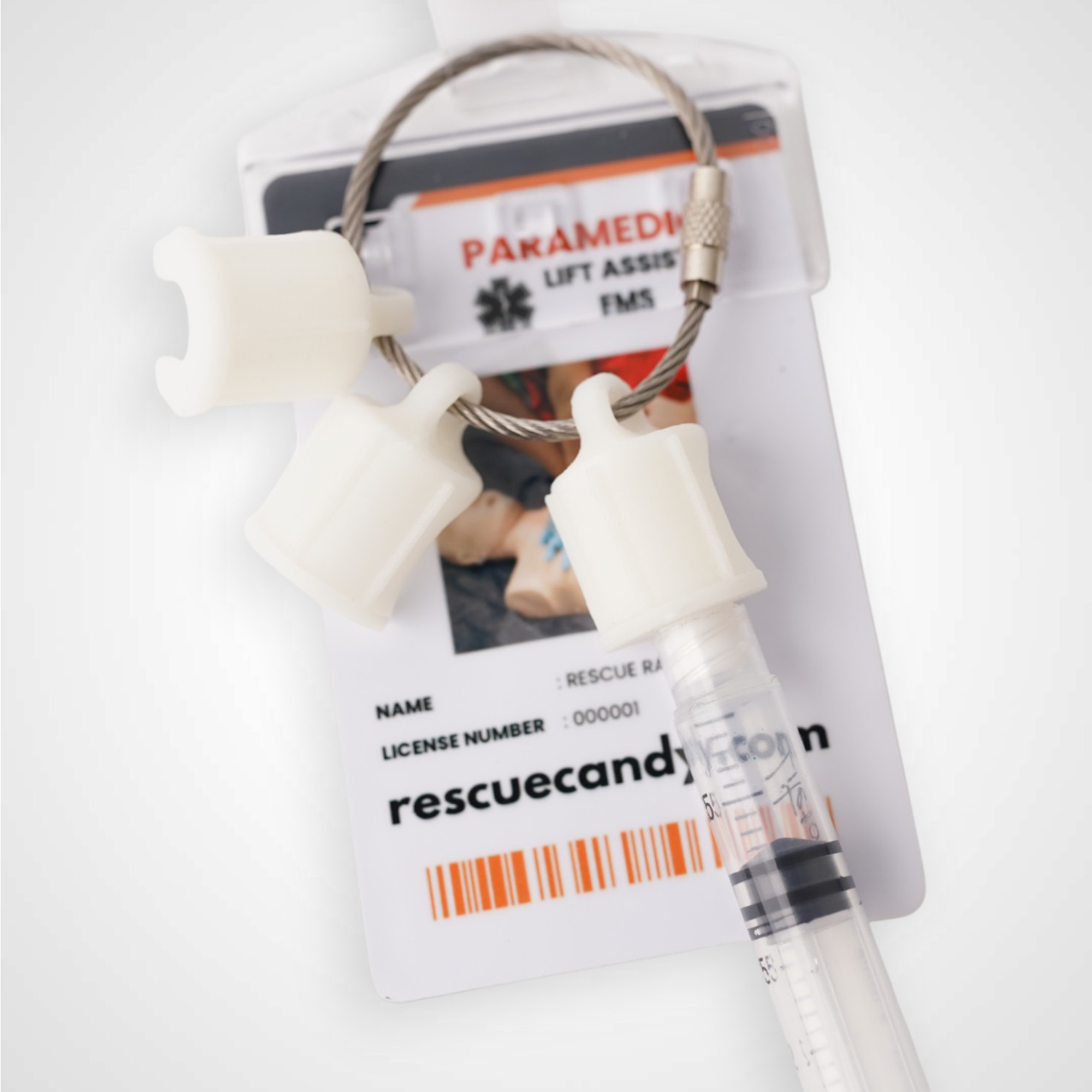 Glow Faux Flush Cap Clip 3-pack