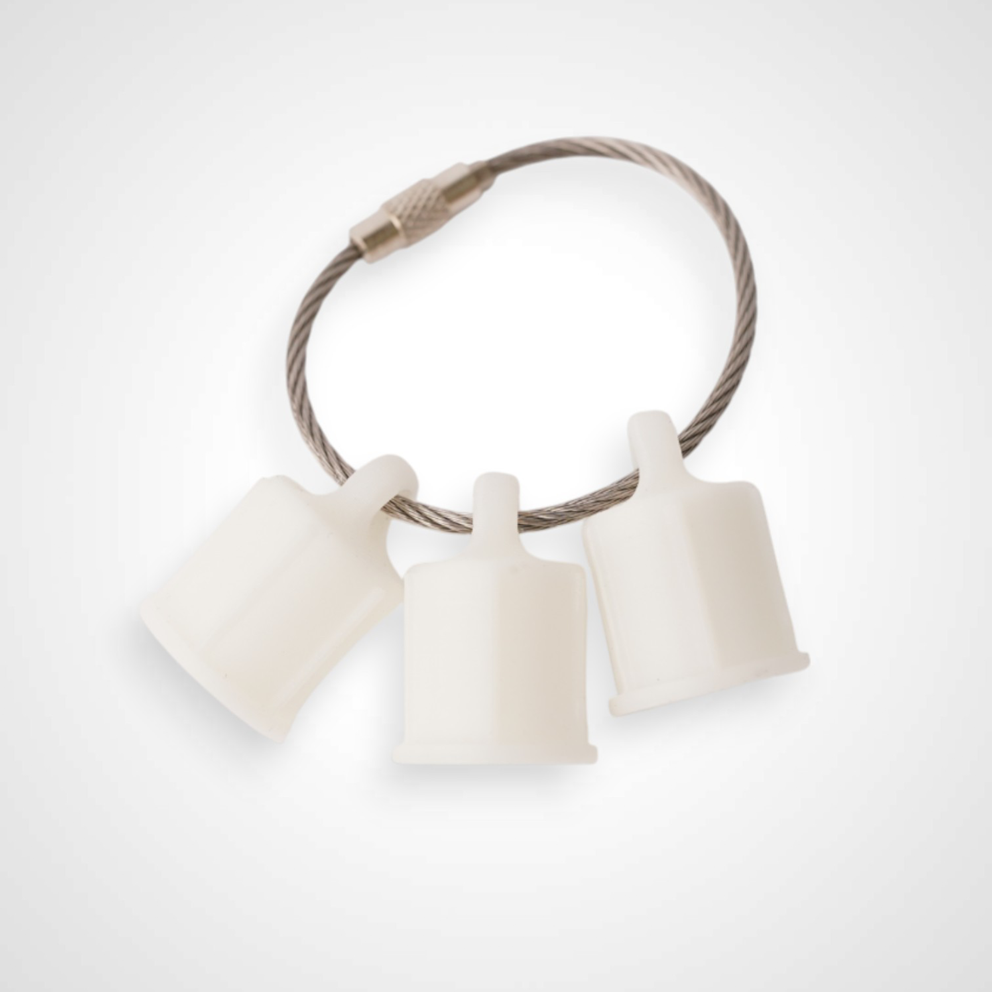 Glow Faux Flush Cap Clip 3-pack