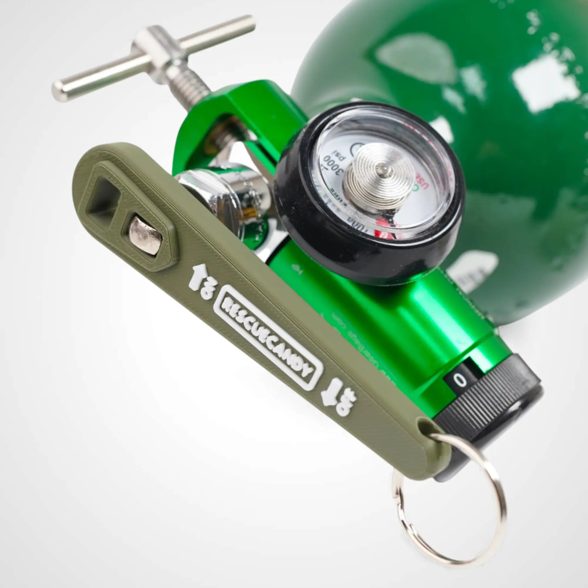 Army Green Oxygen Wrench - Rescue Candy