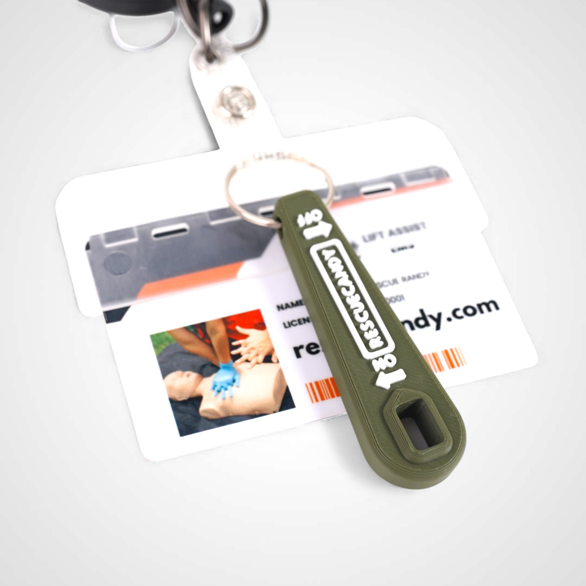 Army Green Oxygen Wrench