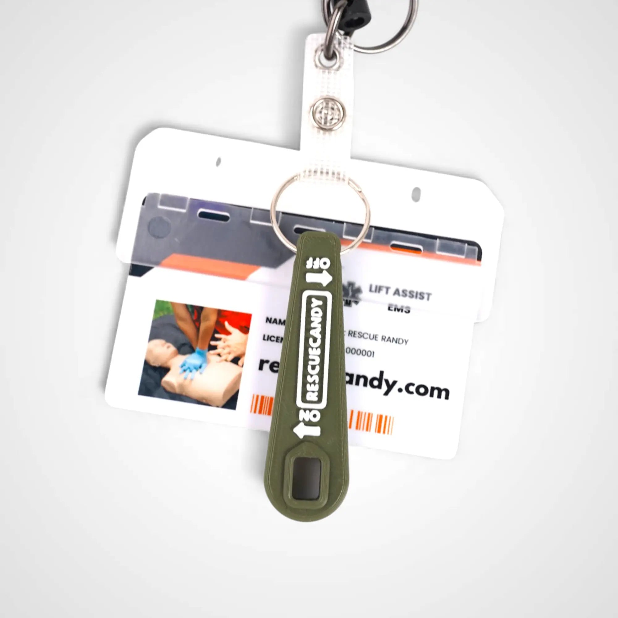 Army Green Oxygen Wrench - Rescue Candy