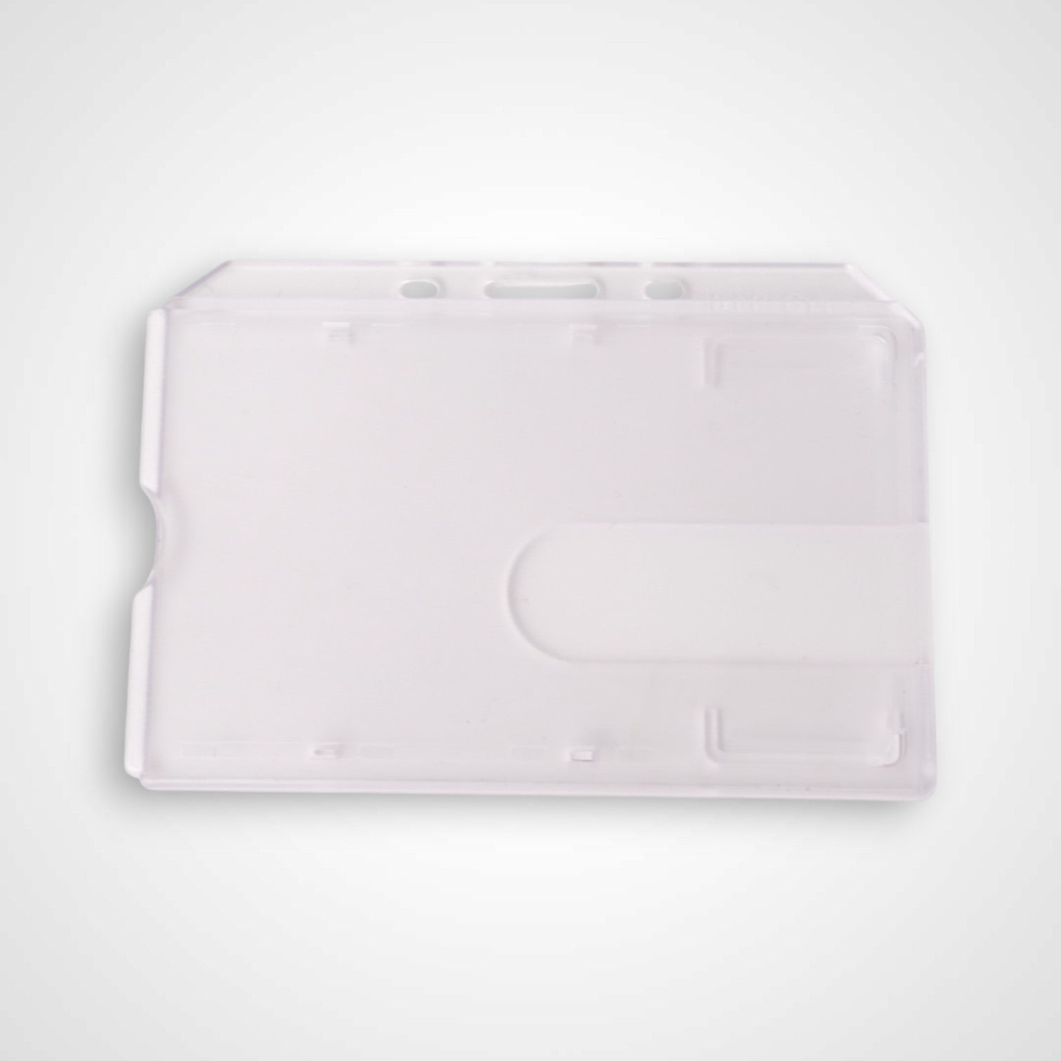 Horizontal Full Rigid Badge Holder