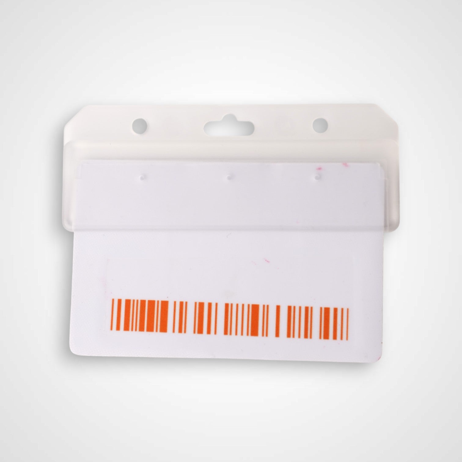 Horizontal Half Rigid Badge Holder