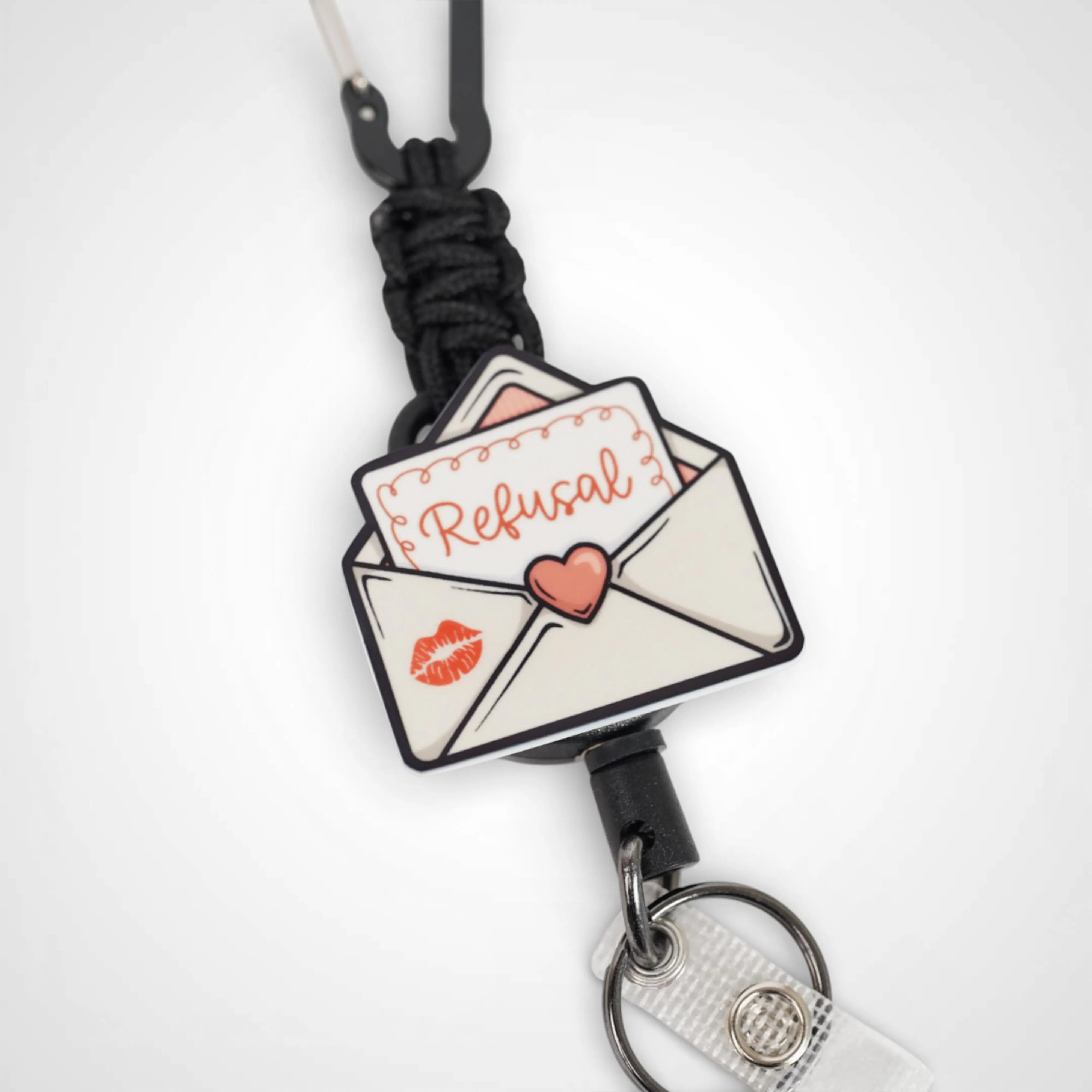 Love Letter Badge Reel - Rescue Candy