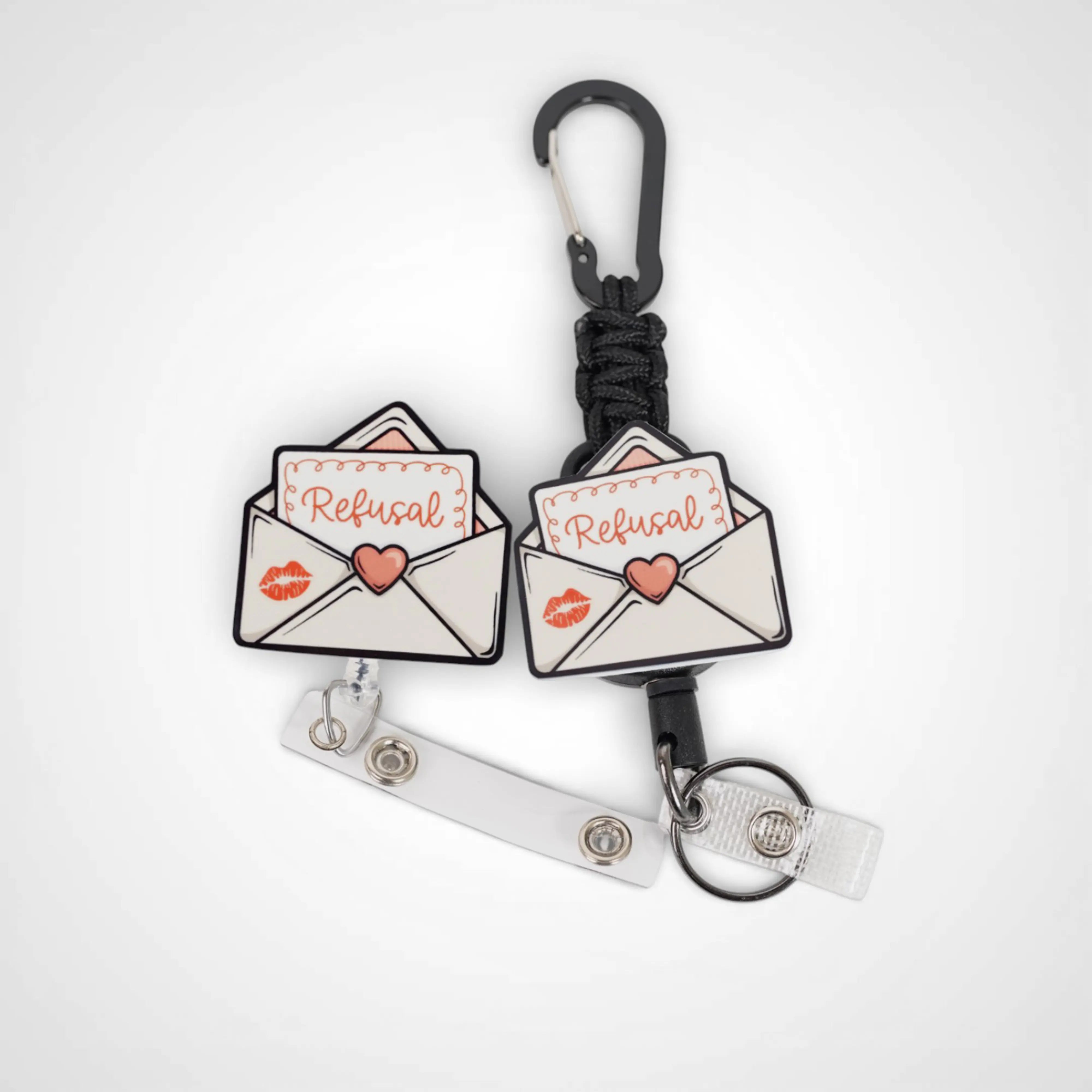 Love Letter Badge Reel - Rescue Candy
