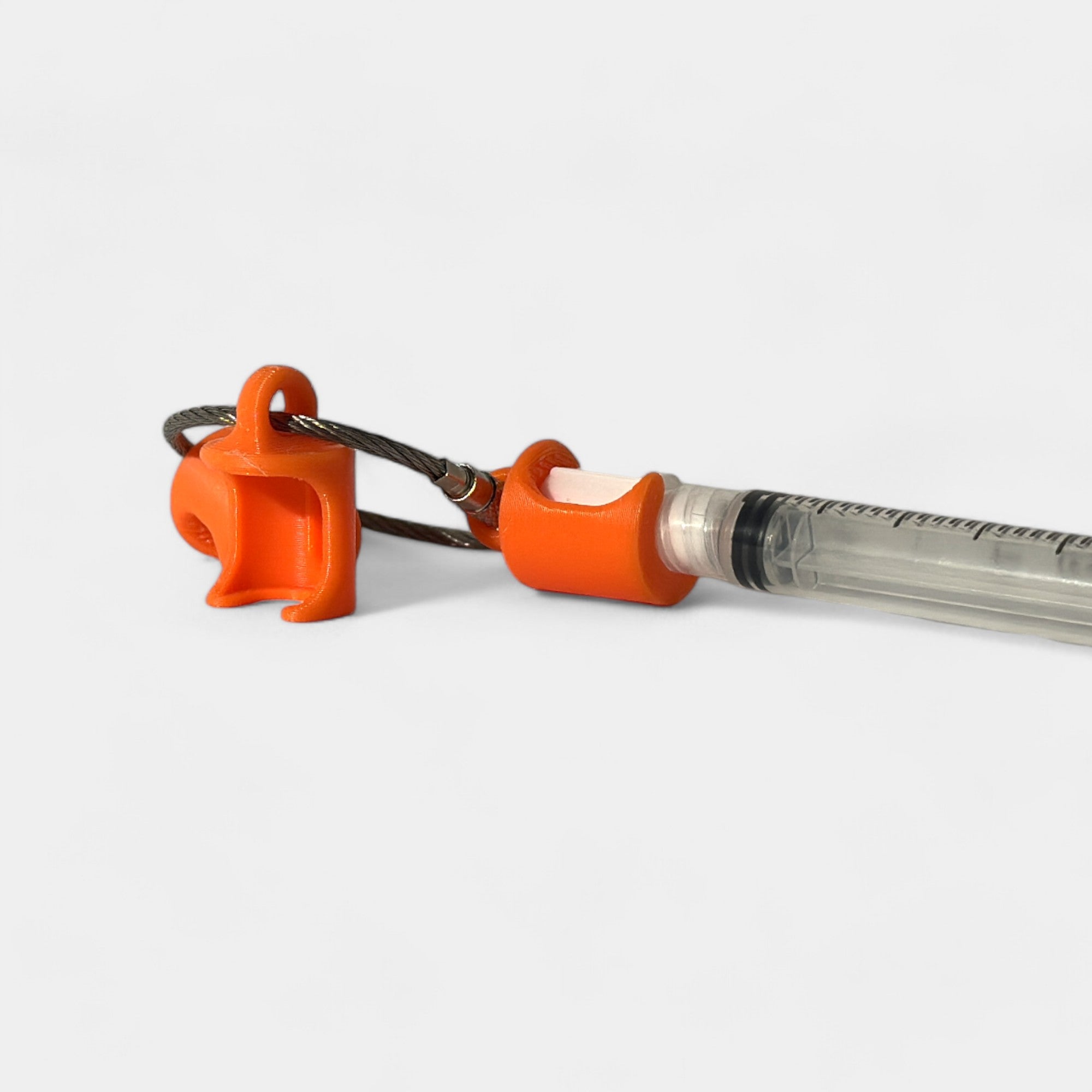 Syringe Cap Clips