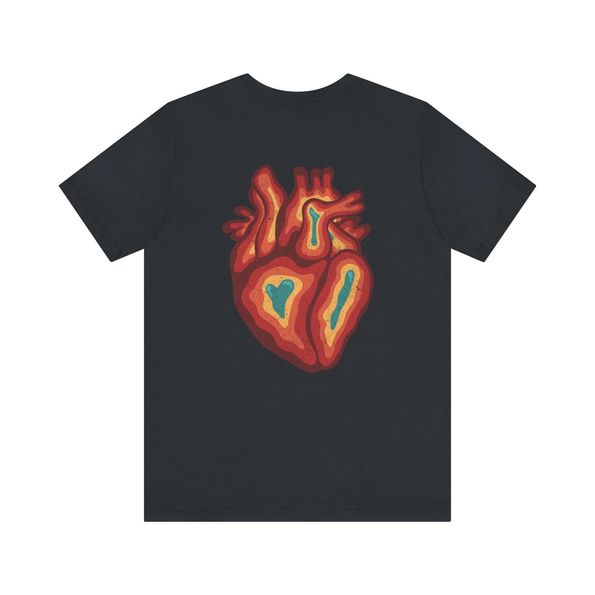 Anatomical Heart Grunge Unisex T-Shirt