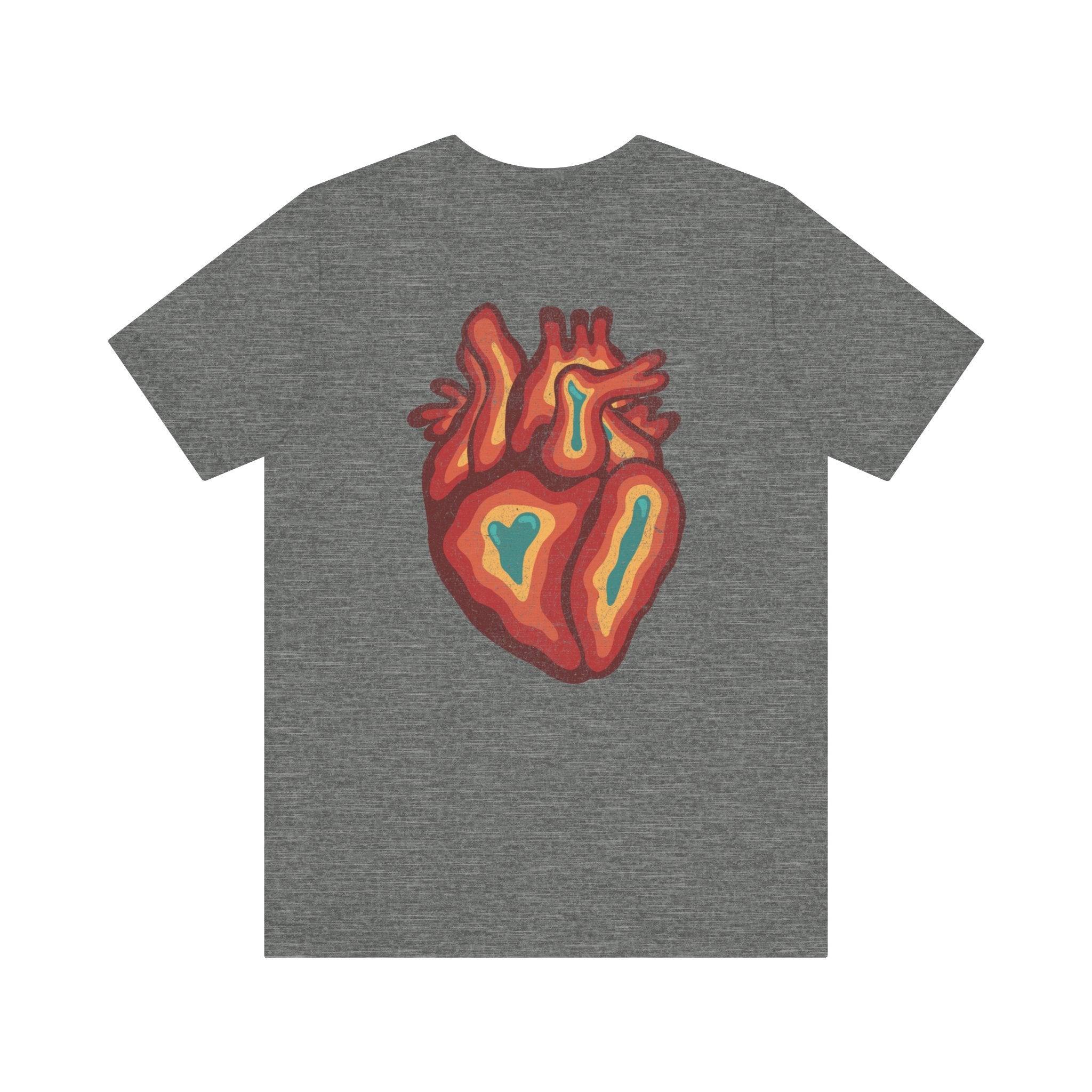 Anatomical Heart Grunge Unisex T-Shirt