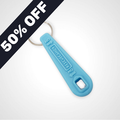 MISPRINT Mini Blue Glow Teal Oxygen Wrench