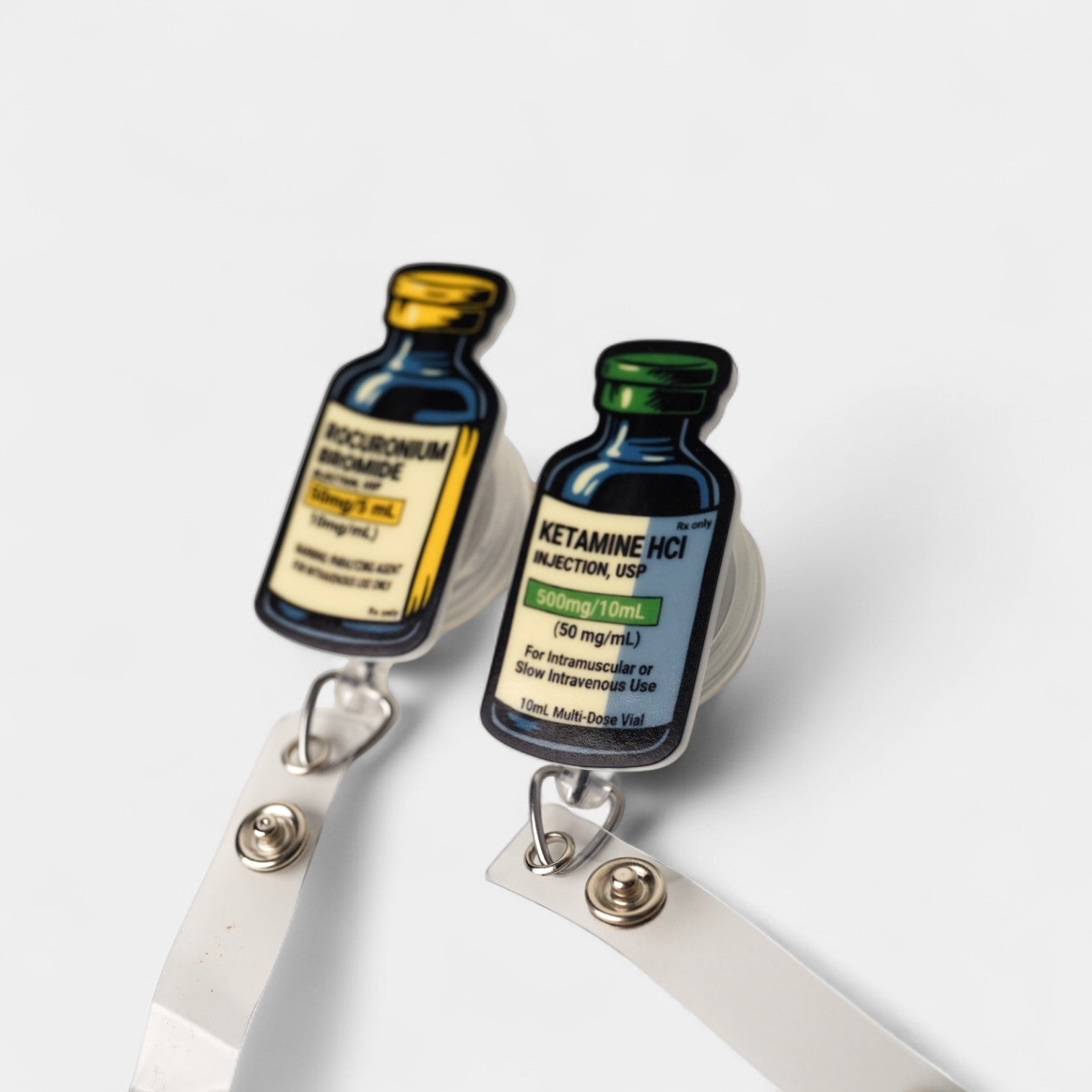 Ketamine and Roc Vials Partner Badge Reels