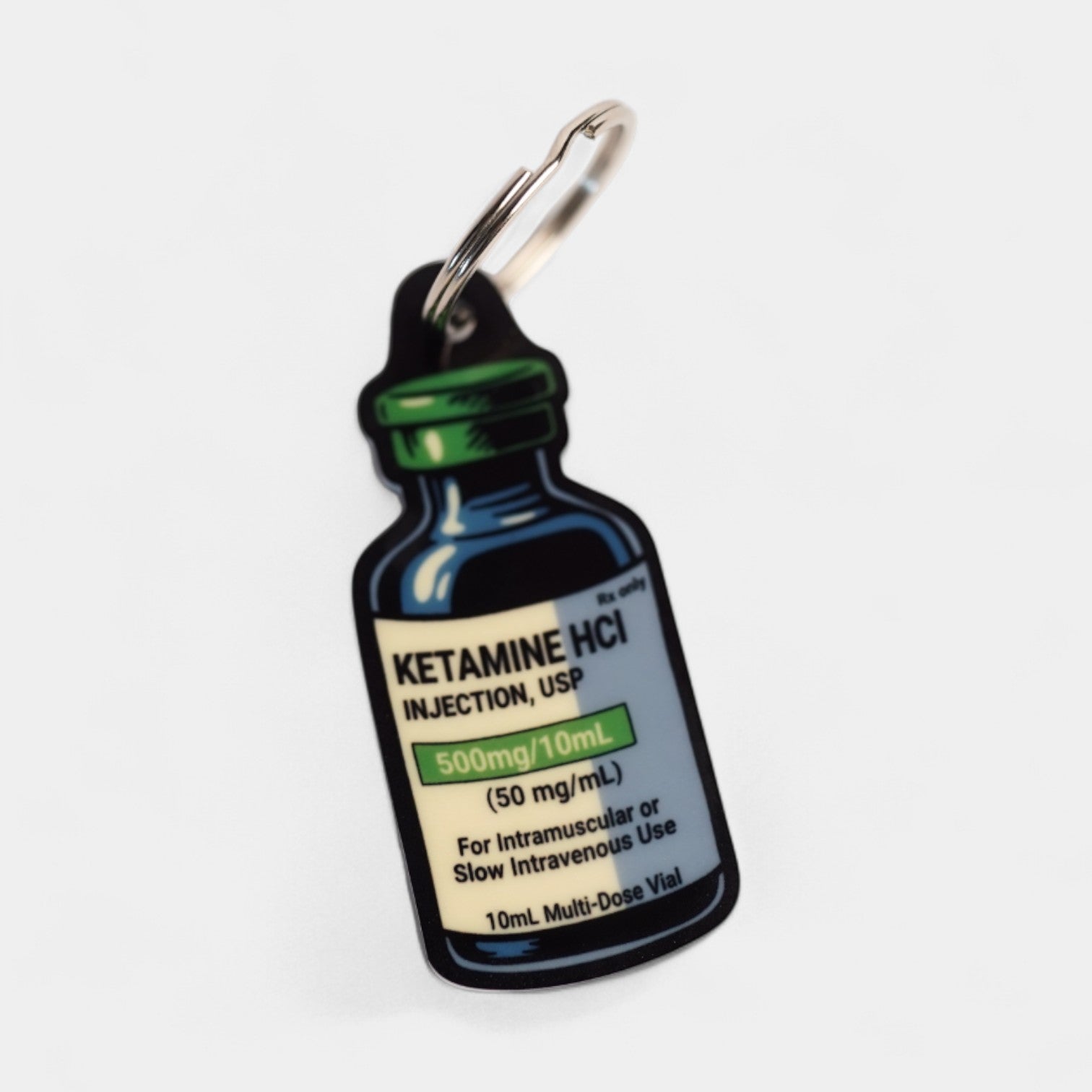 Ketamine Vial Keychain