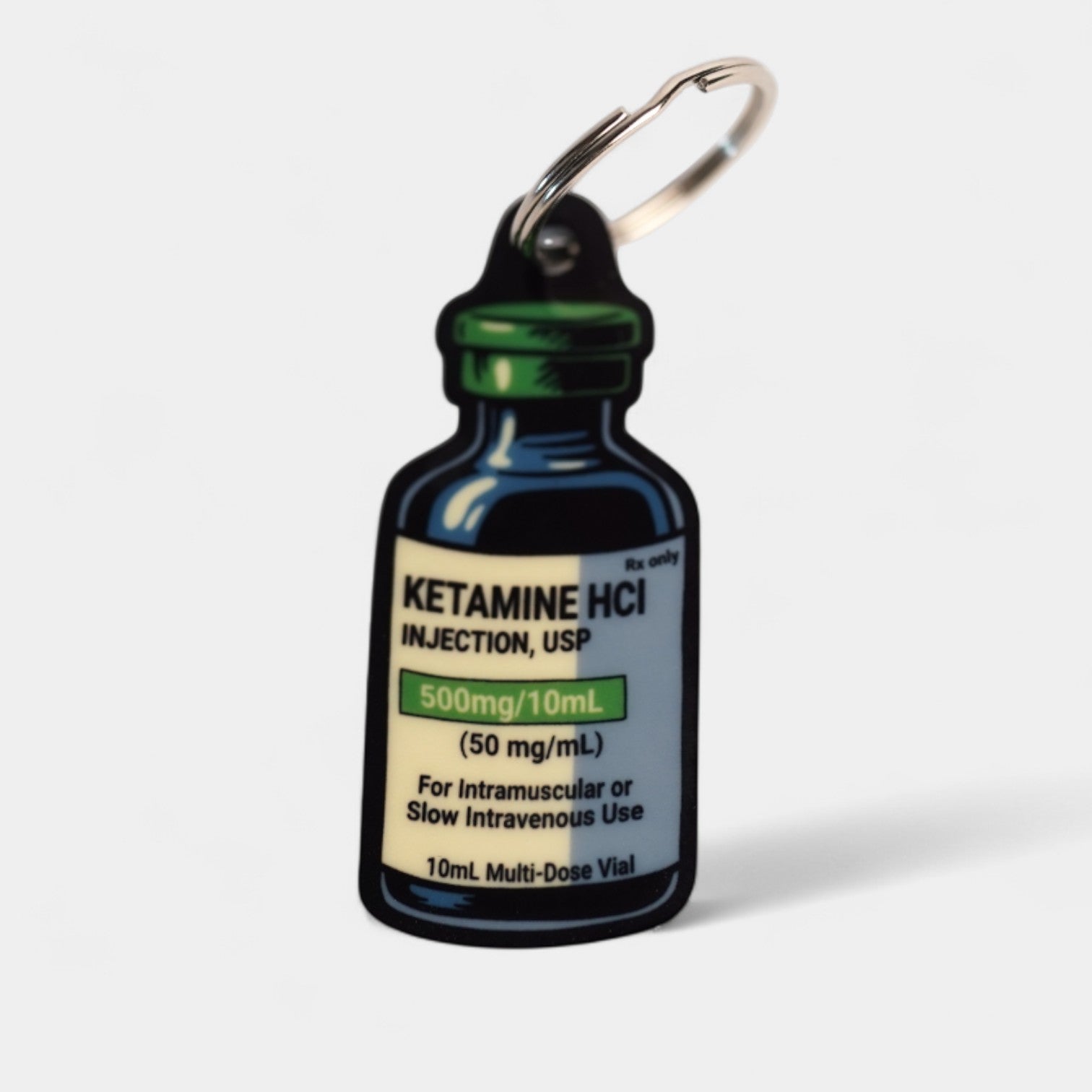 Ketamine Vial Keychain