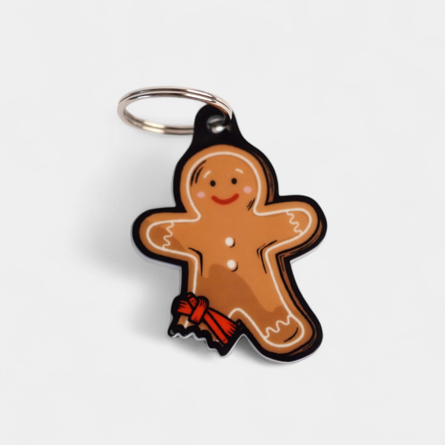 Tourniquet Gingerbread Man Keychain