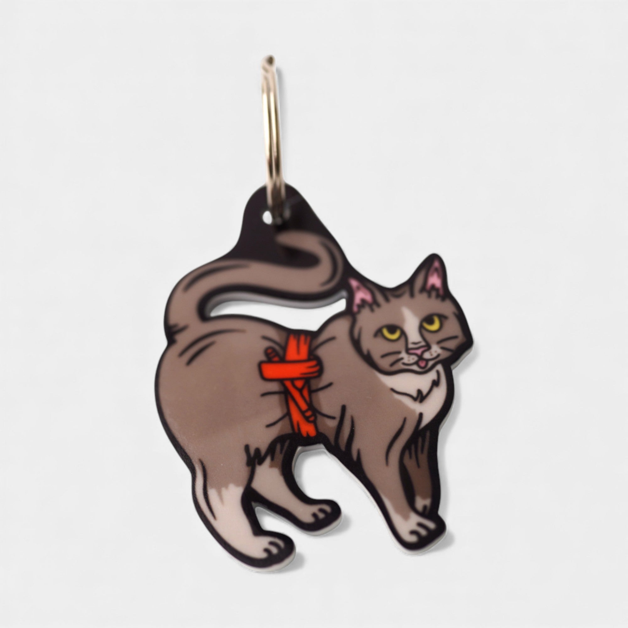 New! Tournicat Keychain