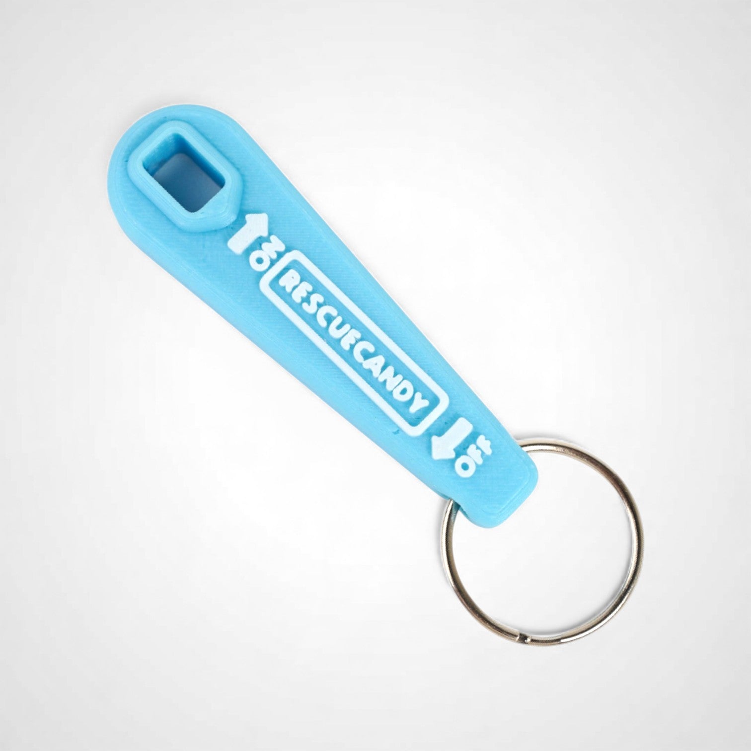 Blue Glow Teal Oxygen Wrench