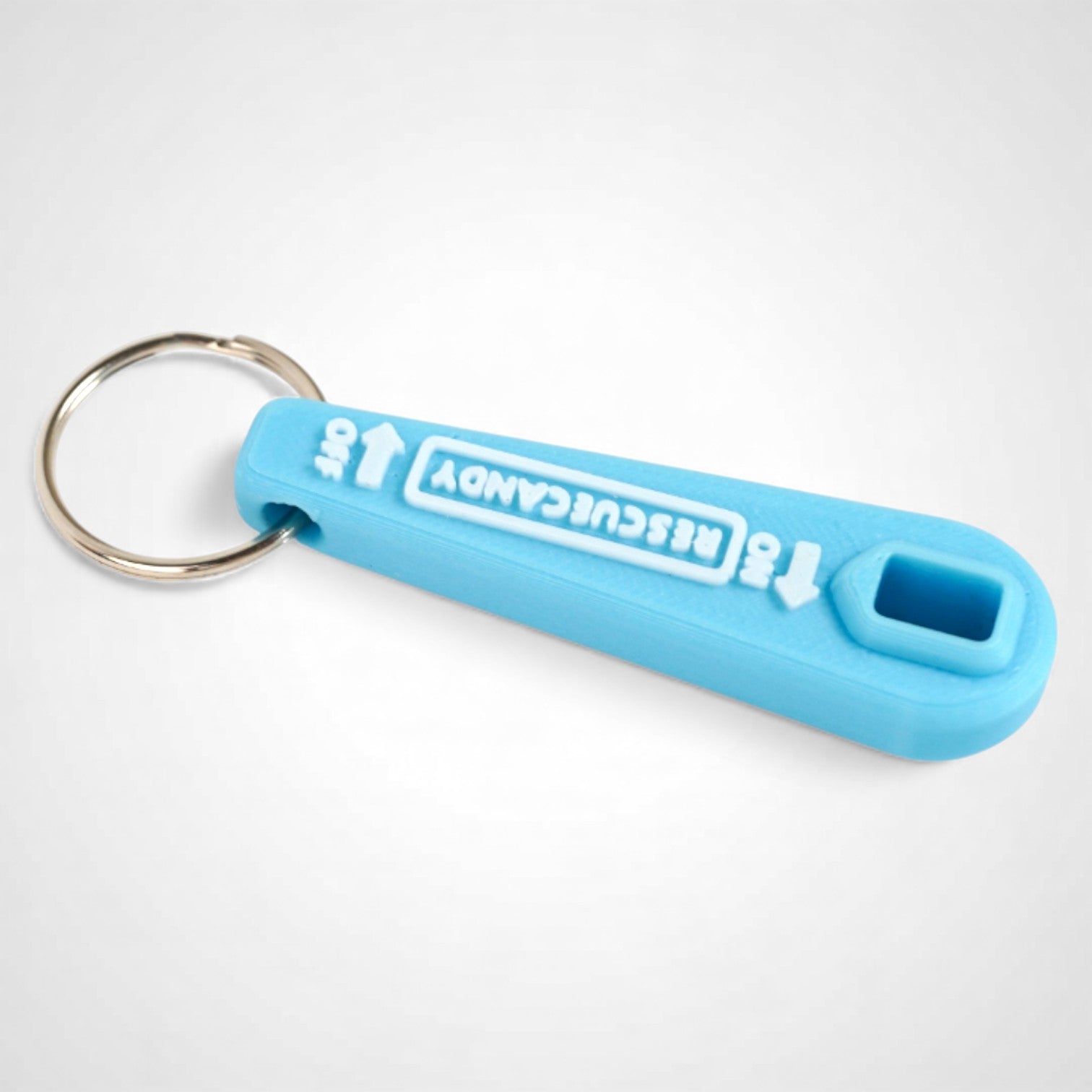 Blue Glow Teal Oxygen Wrench