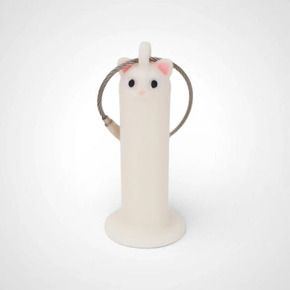 Cat White Glow Roll Holder 1-pack - Rescue Candy