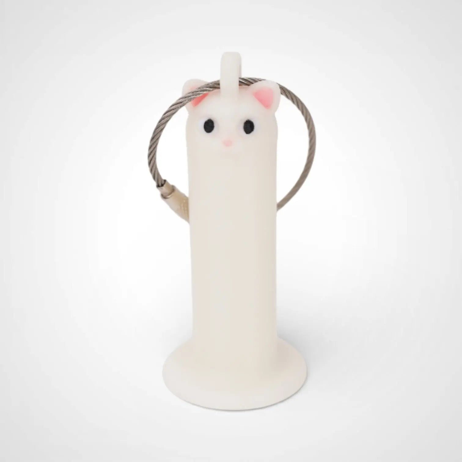 Cat White Glow Roll Holder 1-pack - Rescue Candy