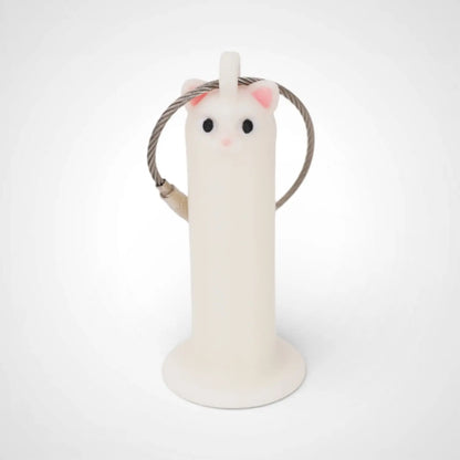 Cat White Glow Roll Holder 1-pack - Rescue Candy