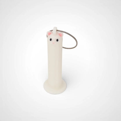 Cat White Glow Roll Holder 1-pack - Rescue Candy