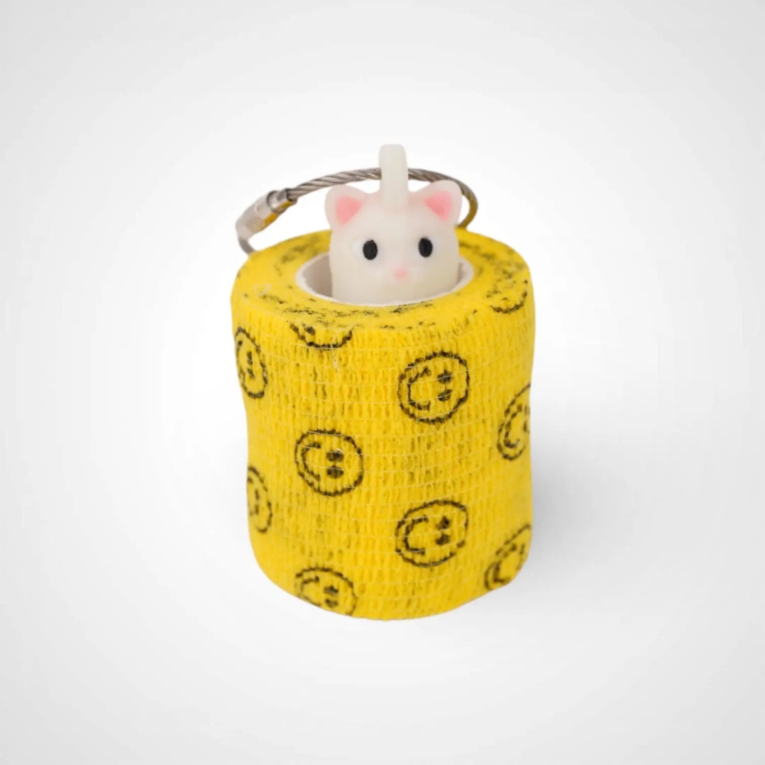 Cat White Glow Roll Holder 1-pack - Rescue Candy