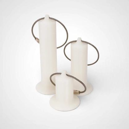 White Glow Blue Roll Holder 1-pack - Rescue Candy