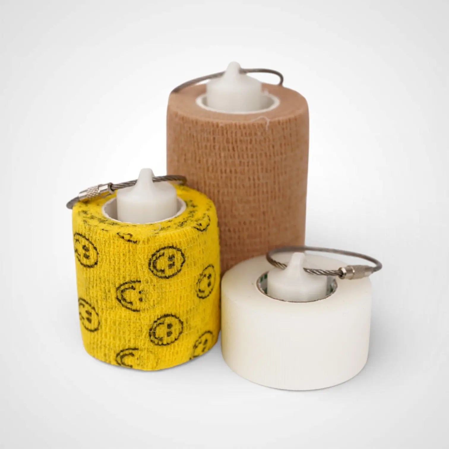 White Glow Blue Roll Holder 1-pack - Rescue Candy