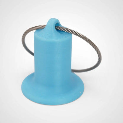 Blue Glow Teal Roll Holder 1-pack - Rescue Candy