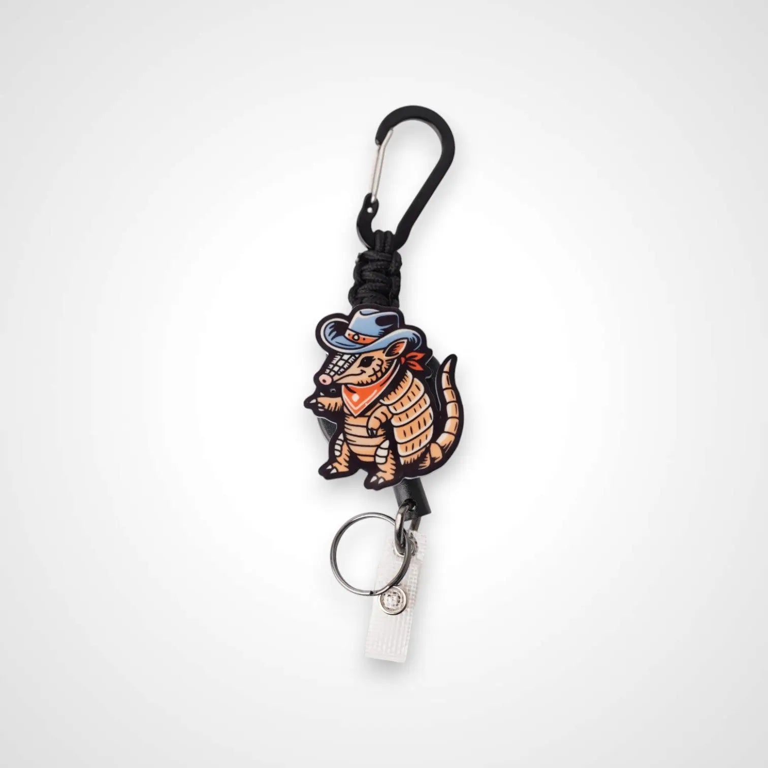 Cowboy Armadillo Badge Reel - Rescue Candy