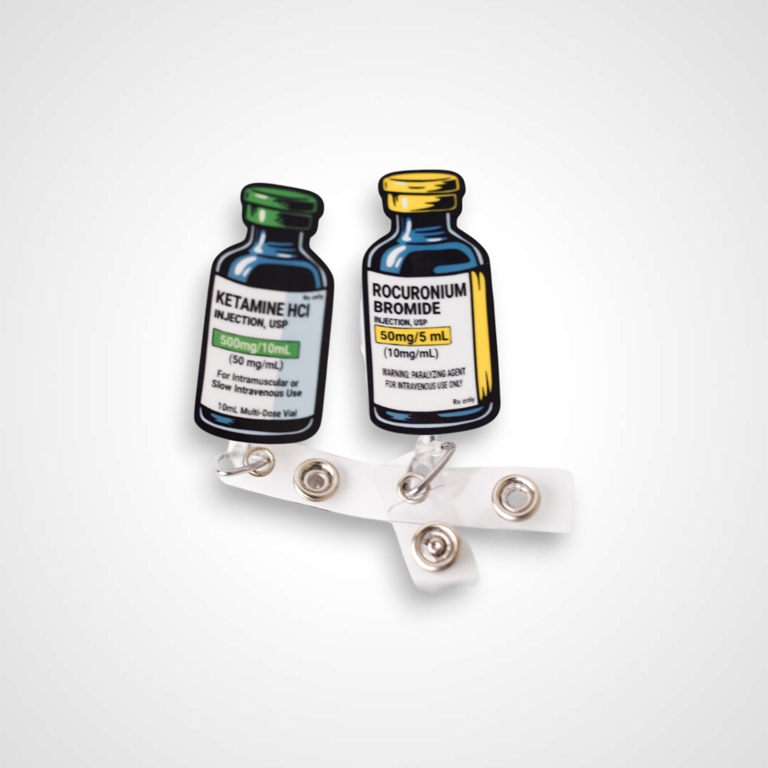 Ketamine and Roc Vials Partner Badge Reels