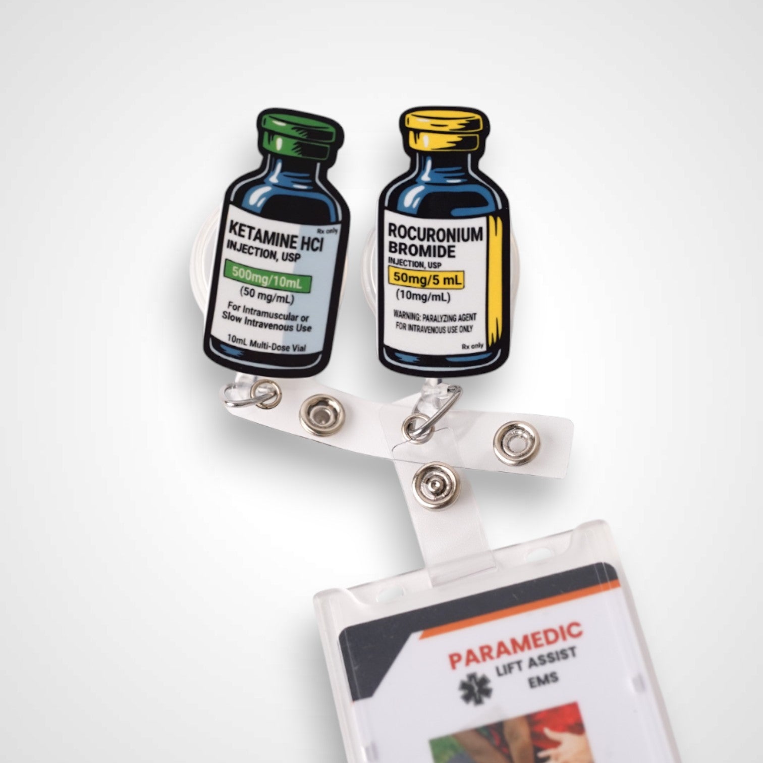 Ketamine and Roc Vials Partner Badge Reels