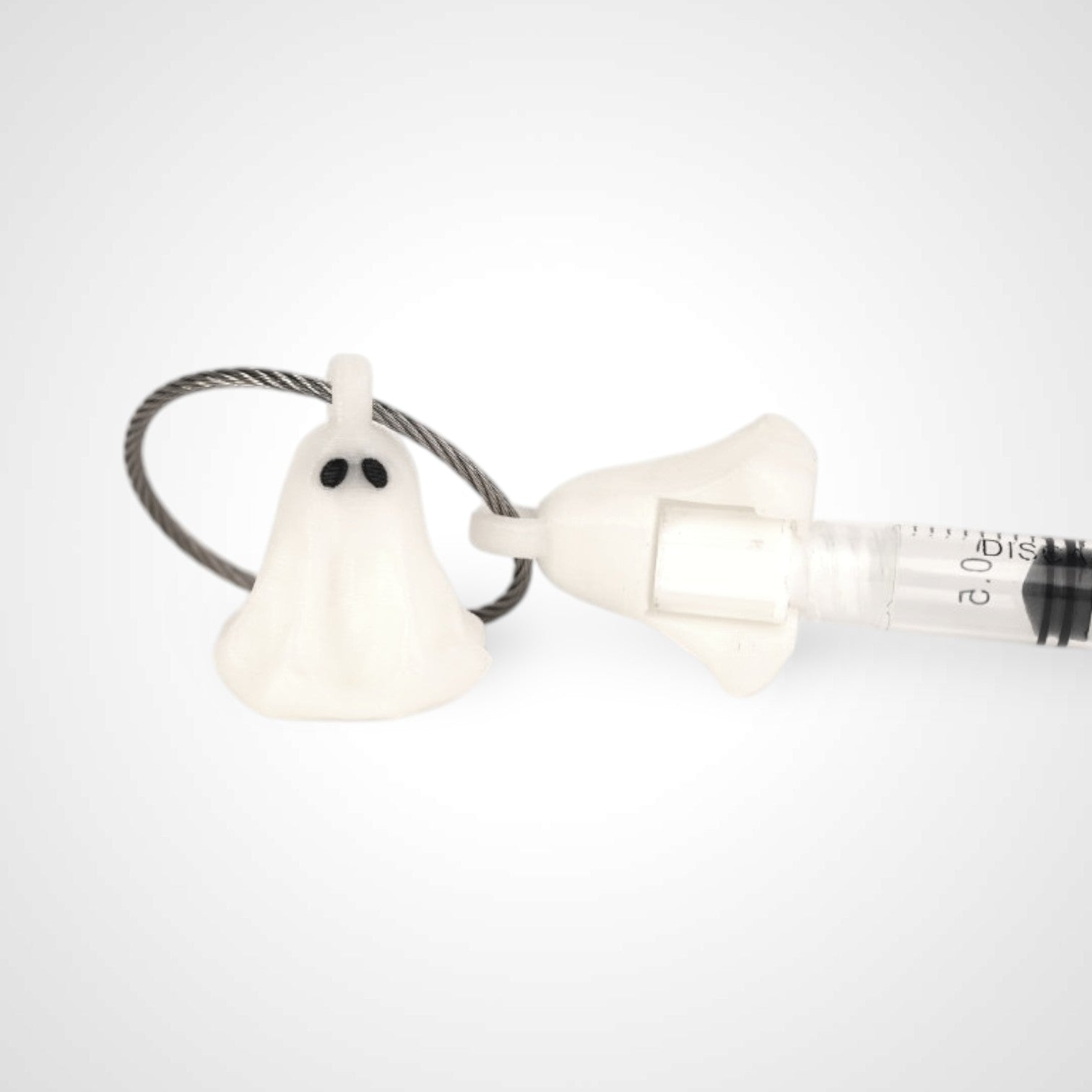 Glow Ghost Cap Clip 2-pack