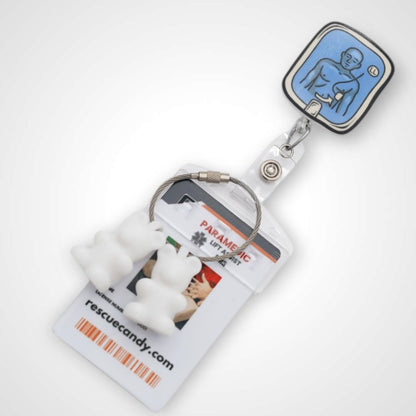 AED Pads Partner Badge Reels