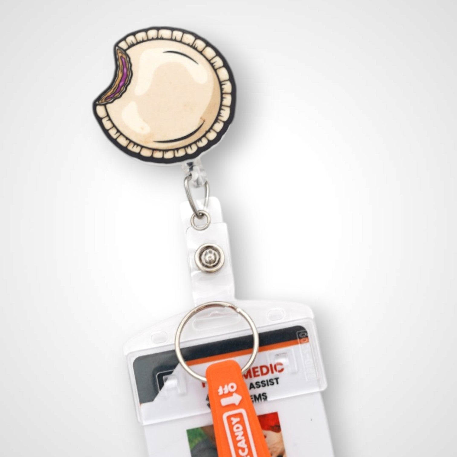 Crustless PBJ Badge Reel - Rescuecandy: Gear for First Responders