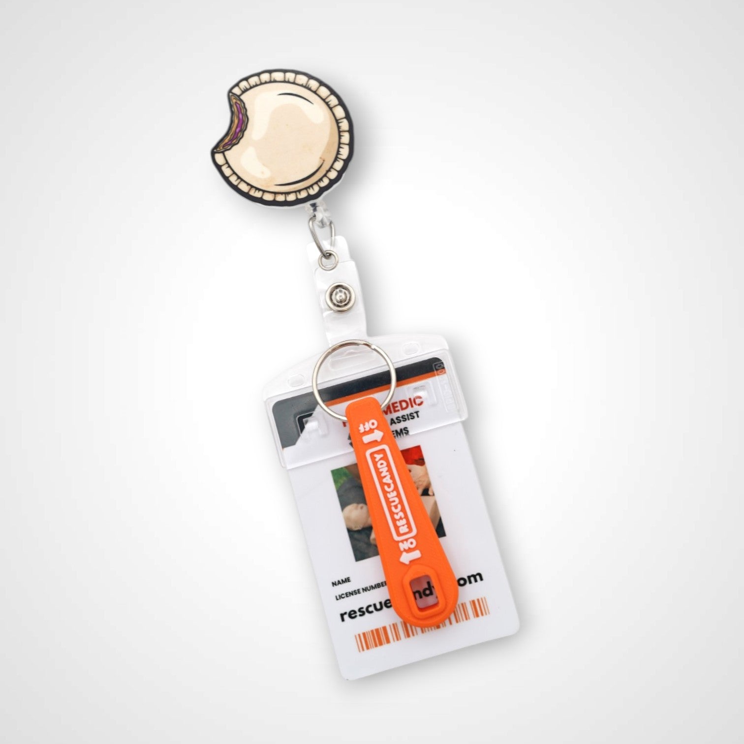 Crustless PBJ Badge Reel - Rescuecandy: Gear for First Responders