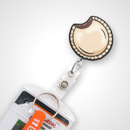 Crustless PBJ Badge Reel