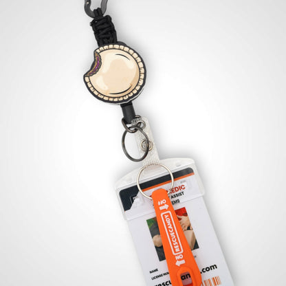 Crustless PBJ Badge Reel