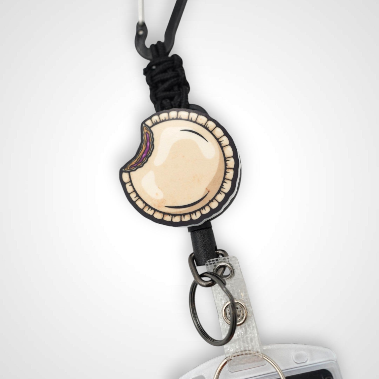 Crustless PBJ Badge Reel