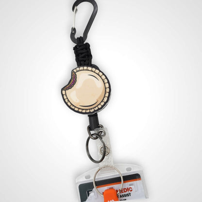 Crustless PBJ Badge Reel