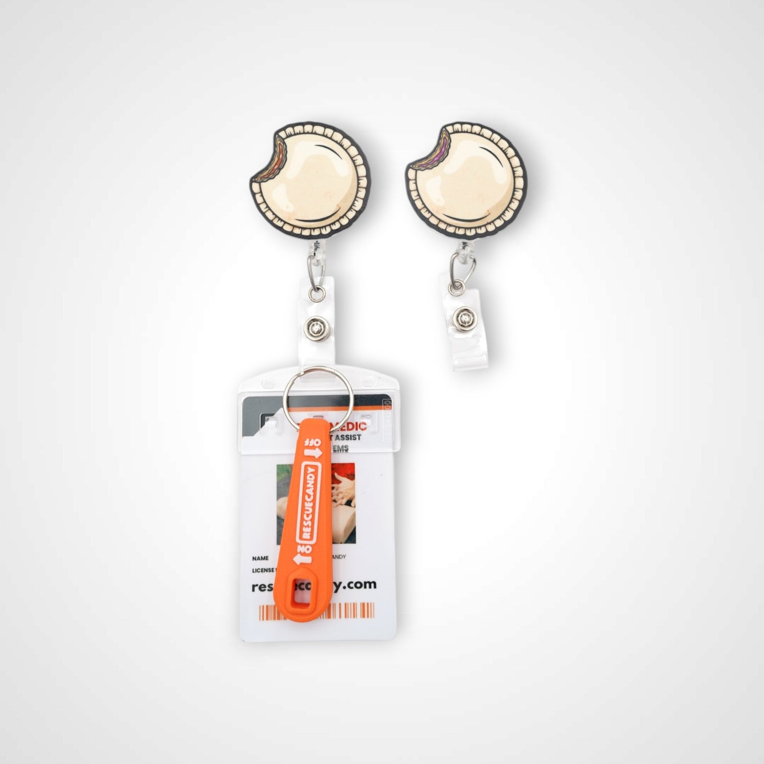 Crustless PBJ Badge Reel