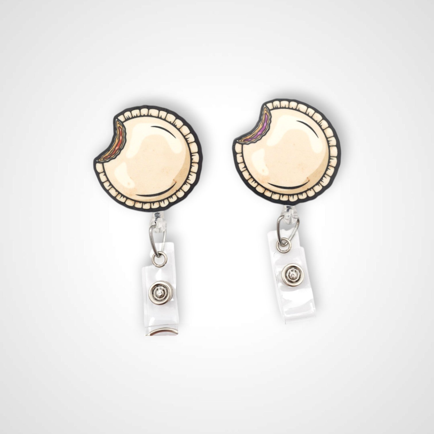 Crustless PBJ Badge Reel