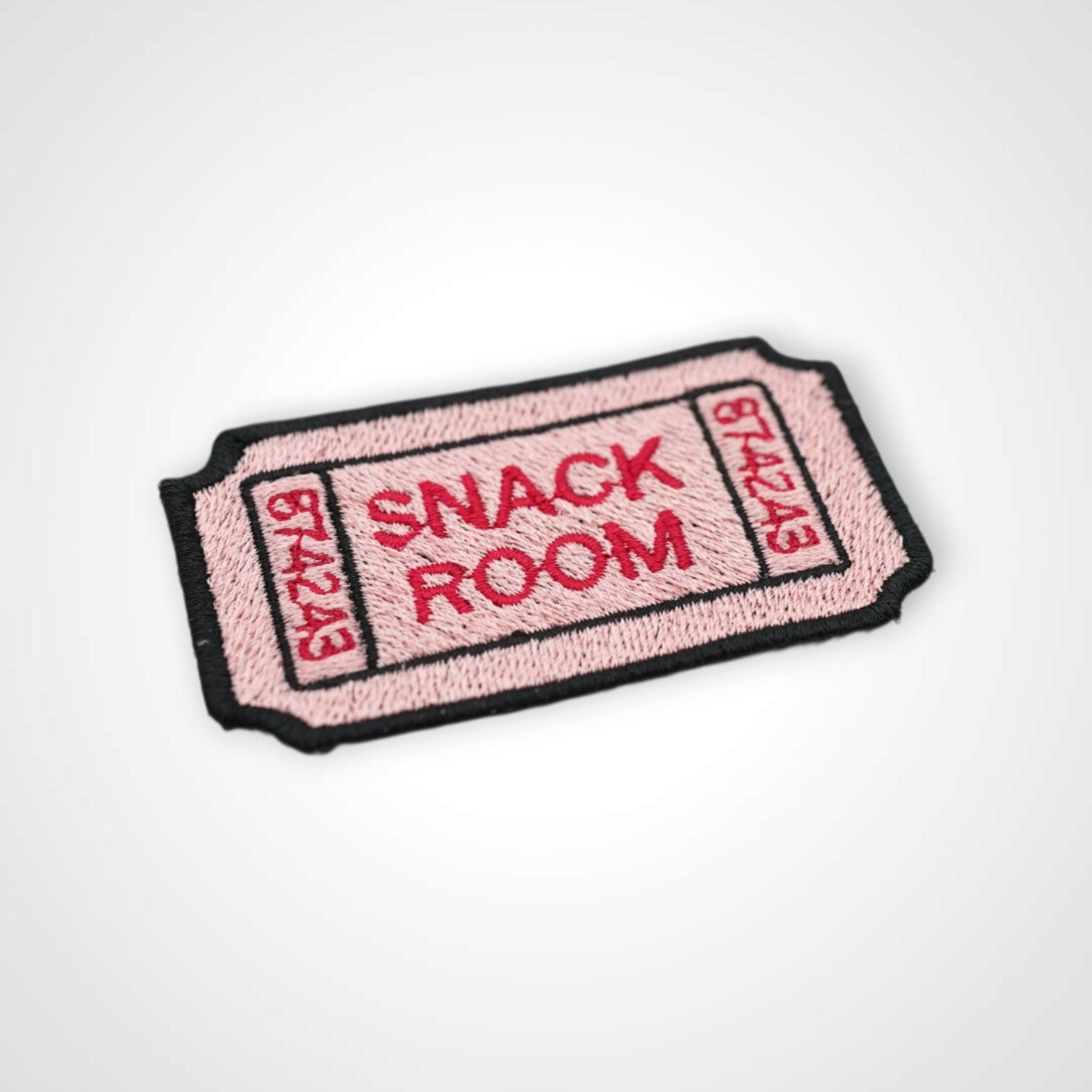 Snack Room Ticket Velcro Patch