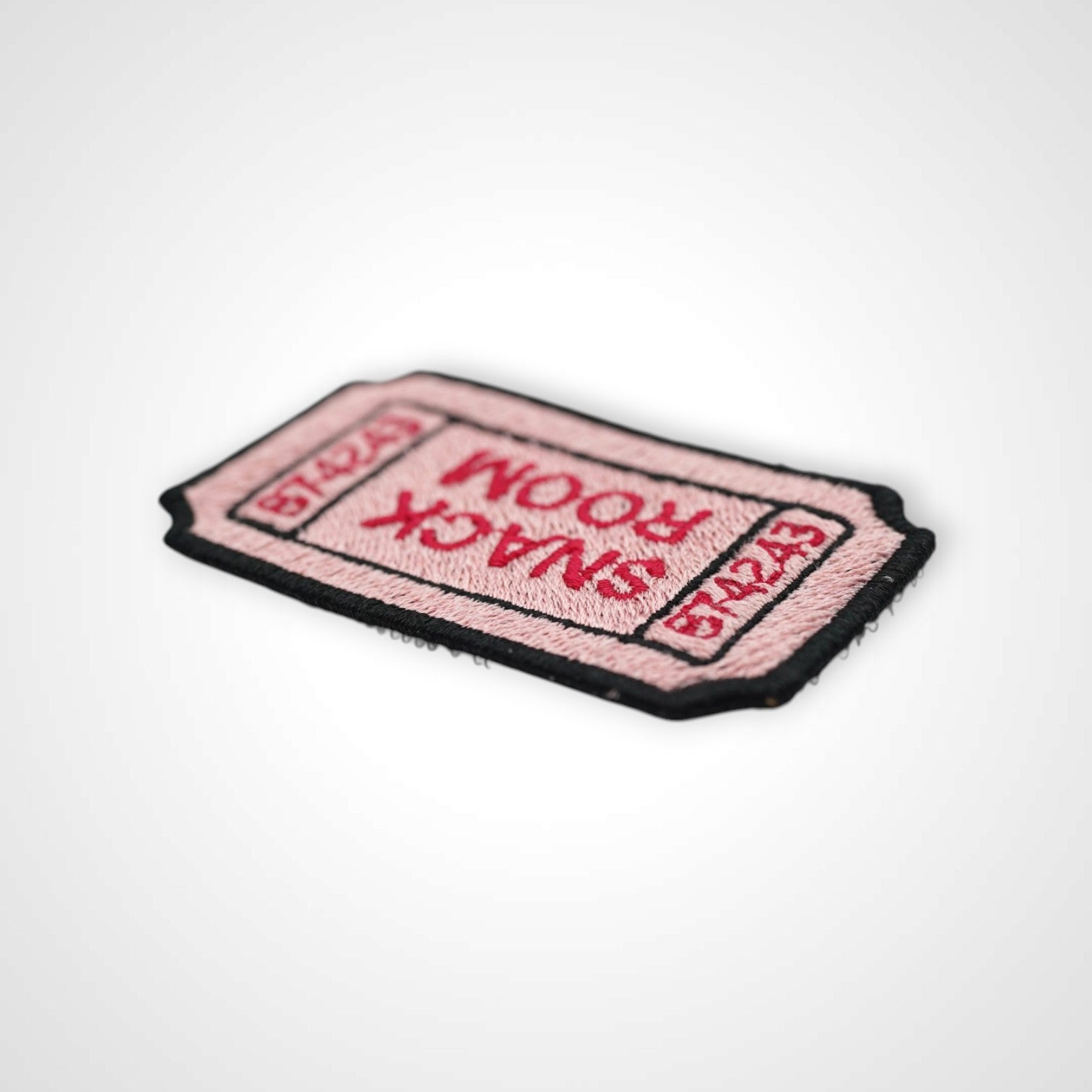 Snack Room Ticket Velcro Patch