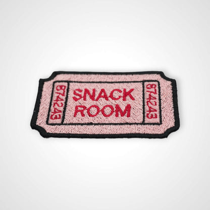 Snack Room Ticket Velcro Patch