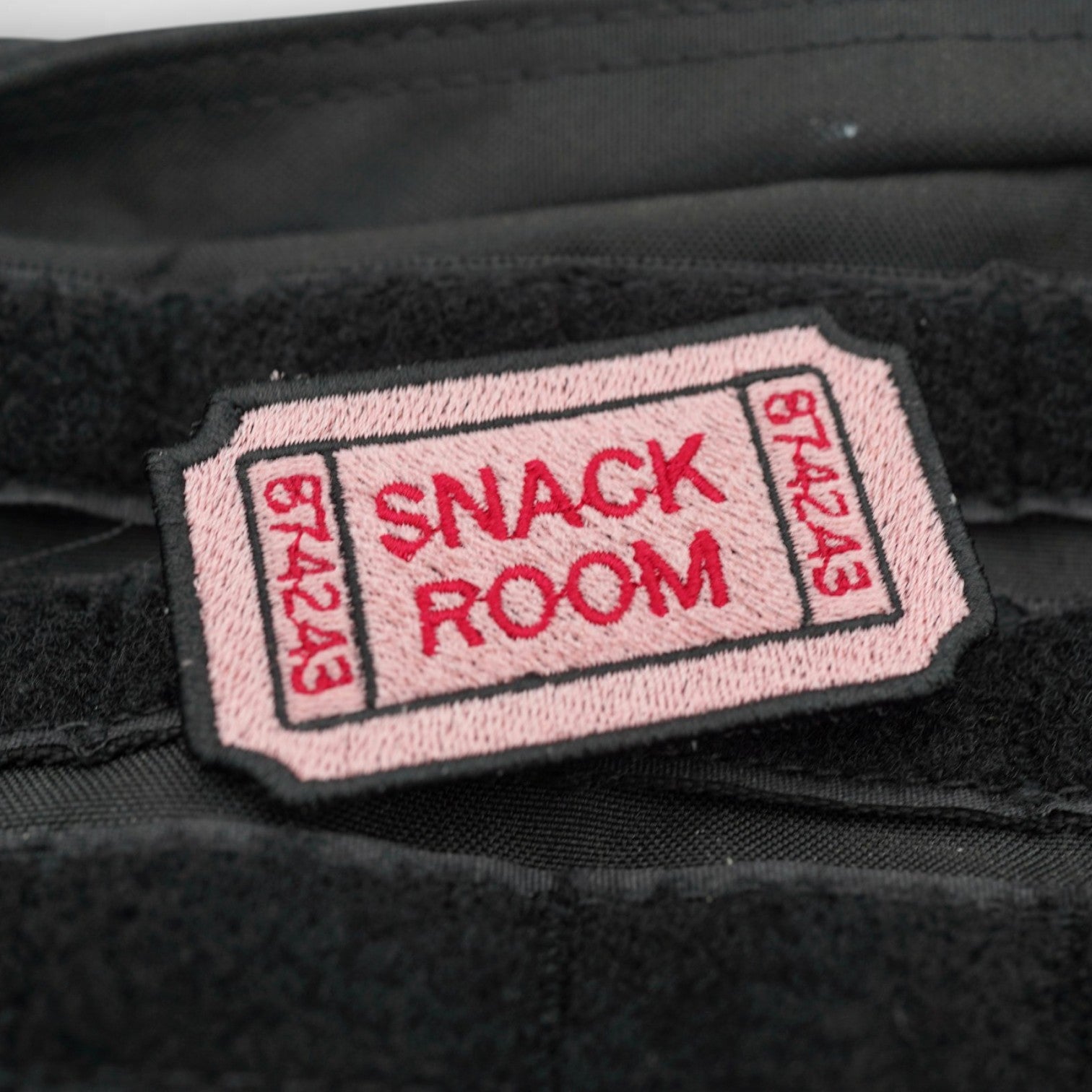 Snack Room Ticket Velcro Patch