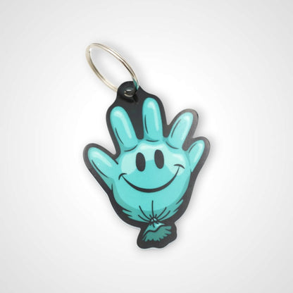 Happy Glove Keychain