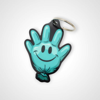 Happy Glove Keychain