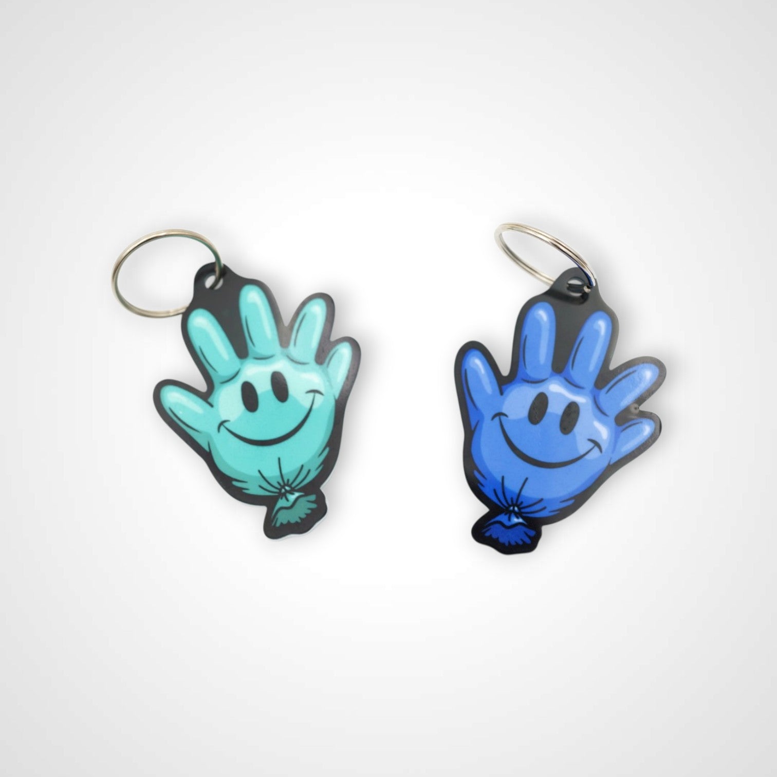 Happy Glove Keychain