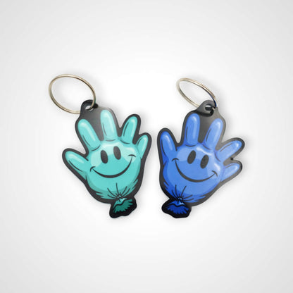 Happy Glove Keychain