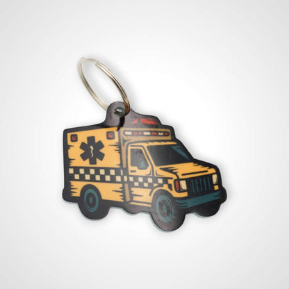 Taxi Cab Keychain